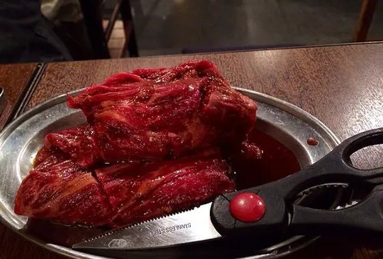 名物特大ハラミ！250g！