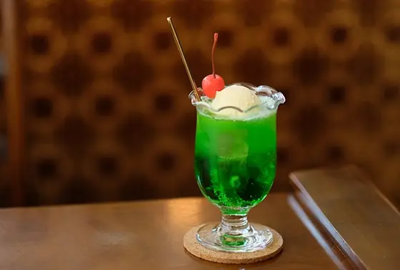 メロンクリームソーダ