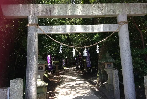 花の窟の鳥居