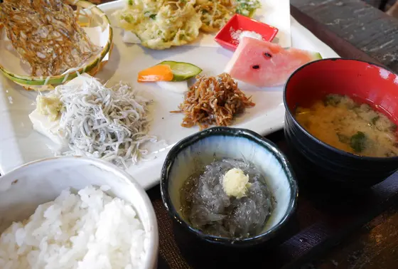 しらすづくし定食