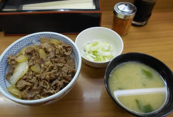 牛丼並 290円