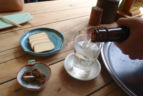 ここでしか飲めないお酒、せっかくなんで頂きましょう。
