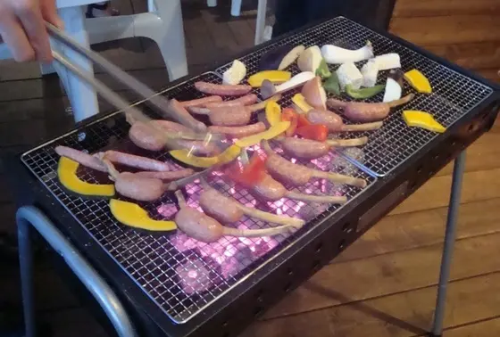バーベキューもできます！