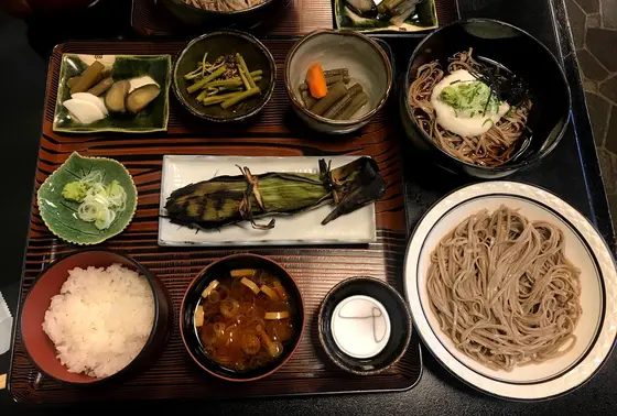 そば定食