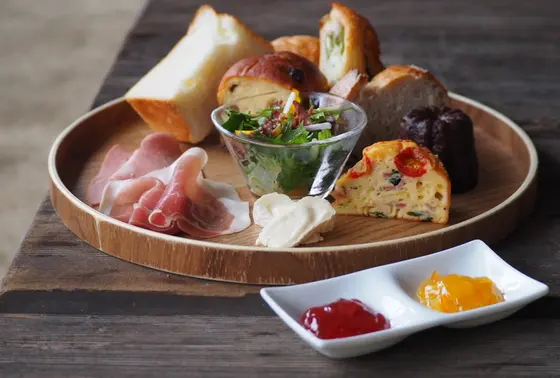 ランチ「竹」のプレートセット（1,700円）