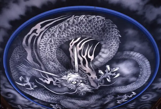 雲龍図