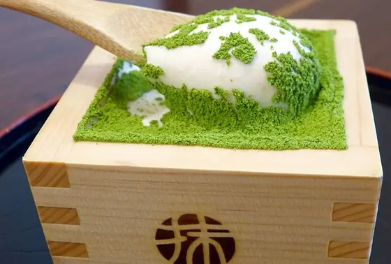 升入りの宇治抹茶ティラミス