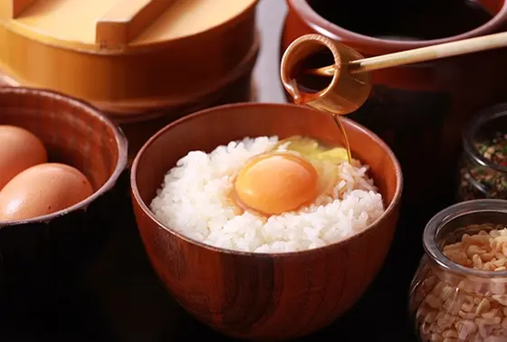 たまごかけごはんプリンセット1550円