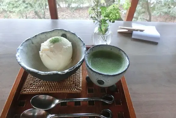甘いものもあります。