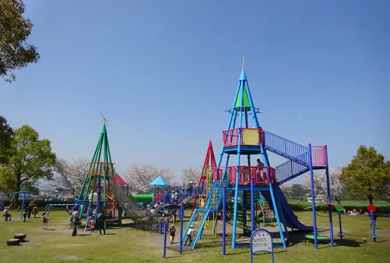 上米公園の遊具