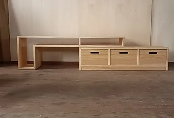 木のぬくもり館の家具