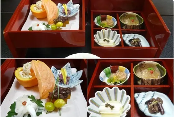 伊達懐石料理を堪能