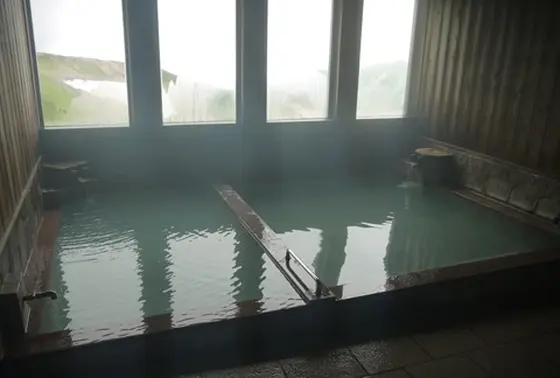 日本一高所の温泉