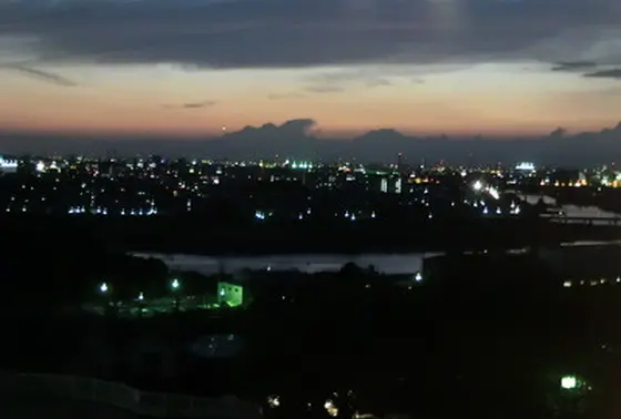 夕焼け・夜景を眺める