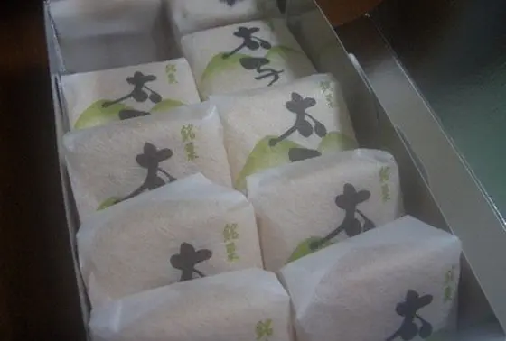 お土産に、たいし最中