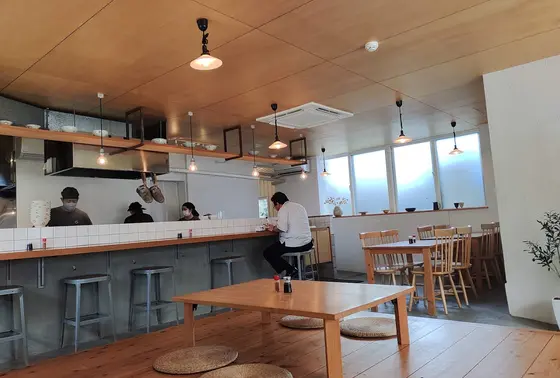 オシャレな店内です。