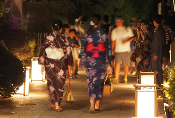 せっかくだから浴衣で♪