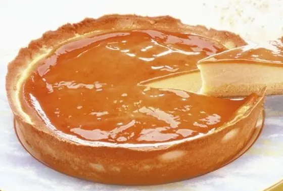 ロビーラウンジのチーズケーキ