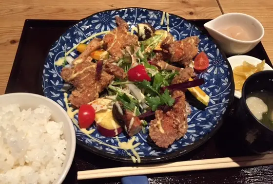野菜たっぷりのランチ♡