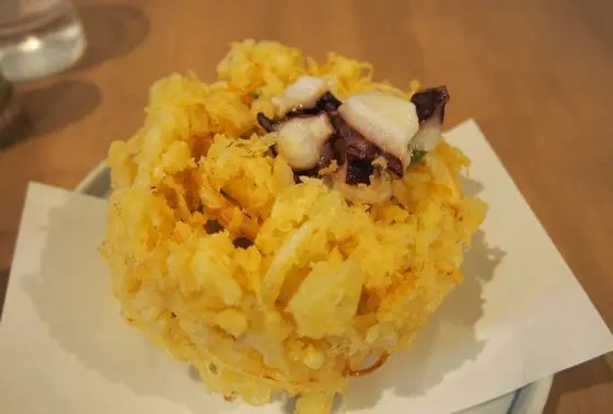 地ダコ入かき揚げ