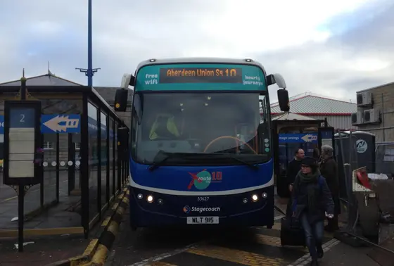 基本はバス移動