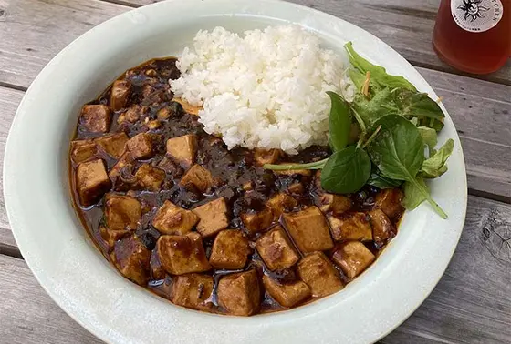 麻婆豆腐プレートセット　1,200円(ドリンク付)