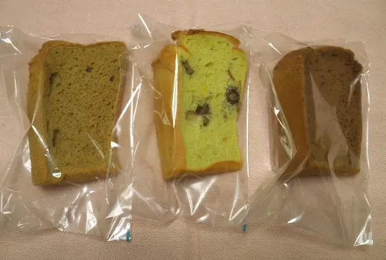 シフォンケーキの種類が豊富