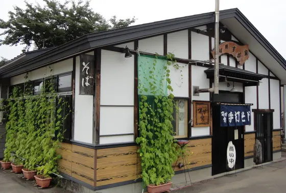 看板に従ってお進みください。