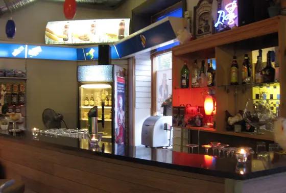 駅構内のレストラン