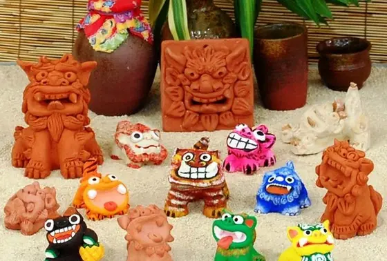 シーサー陶芸体験
