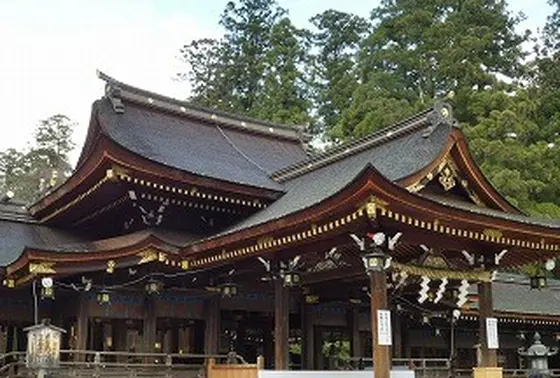 ゴールは多賀大社です…！