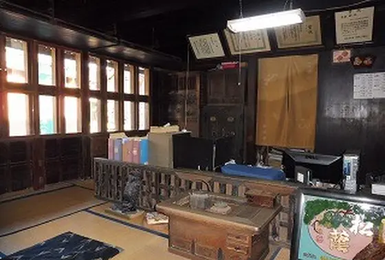 江戸時代からの帳場