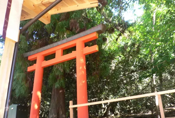 御蓋山浮雲峰遥拝所