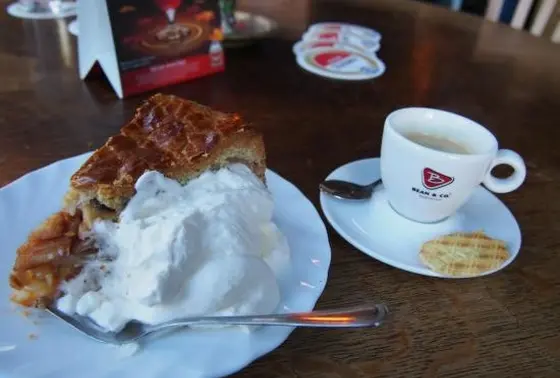 クリームたっぷりのケーキが最高
