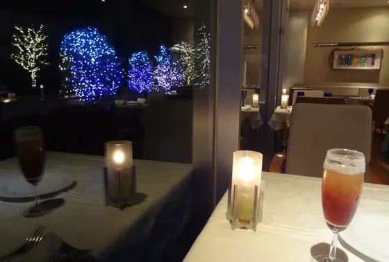 屋上庭園ビュー