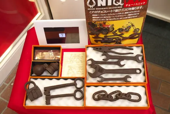 工具のチョコレート