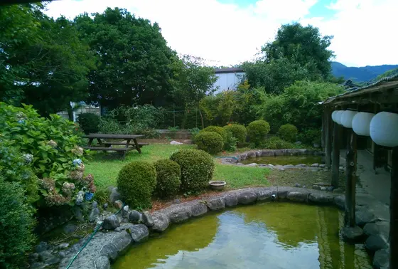 お庭もおしゃれ！