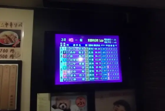 店内のTV