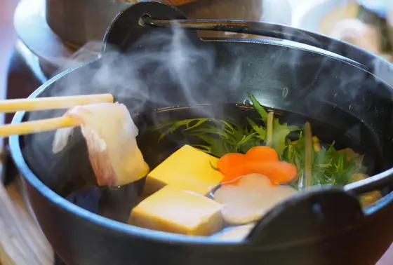 煎茶のしゃぶしゃぶ