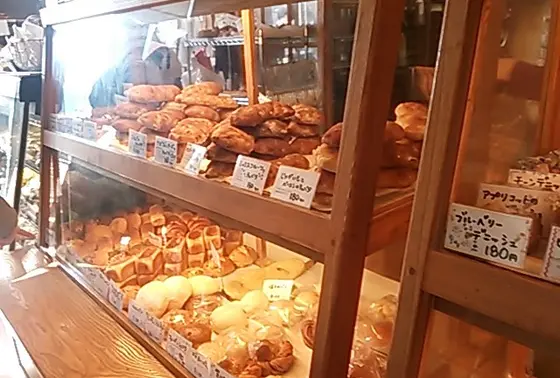 沢山の種類のパン