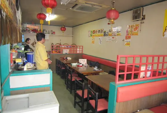 レトロな店内