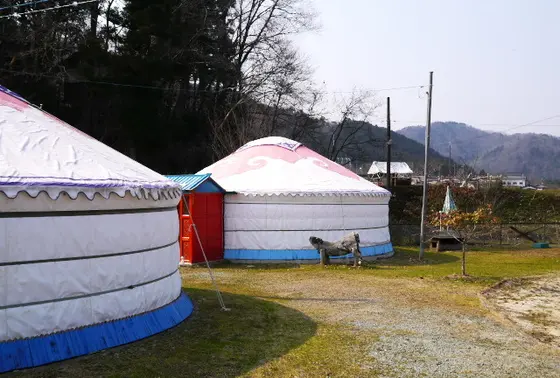 ゲルで宿泊も出来ます