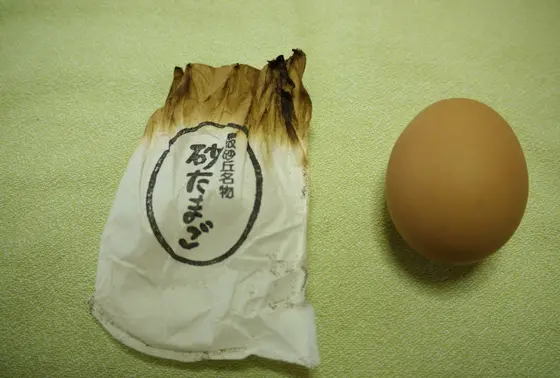 鳥取砂丘名物　砂たまご