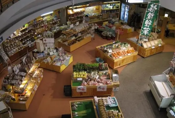 充実の売店