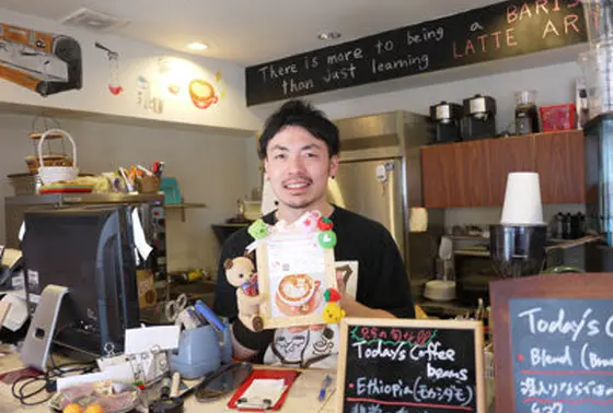 オーナーのチーノさん。