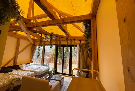 オリジナルグランピングテント～檜香-HINOKA-Glamp～登場！