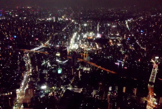 パンフレットを広げて景色を楽しむのが◎