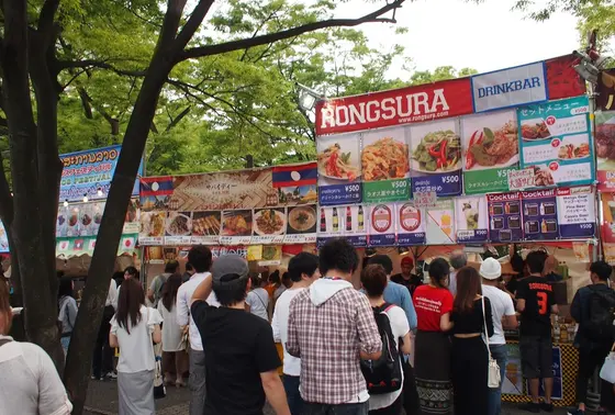 食べ物もおいしいよ!