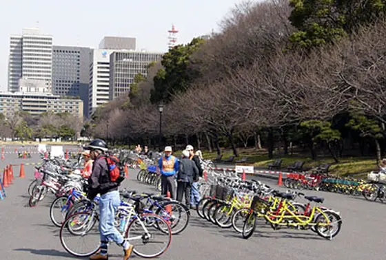 自転車の貸出