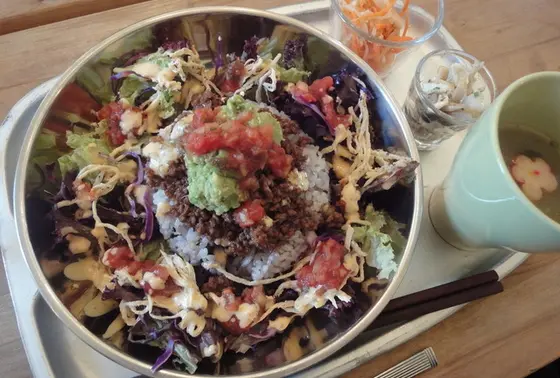 ランチメニューもボリューム◎